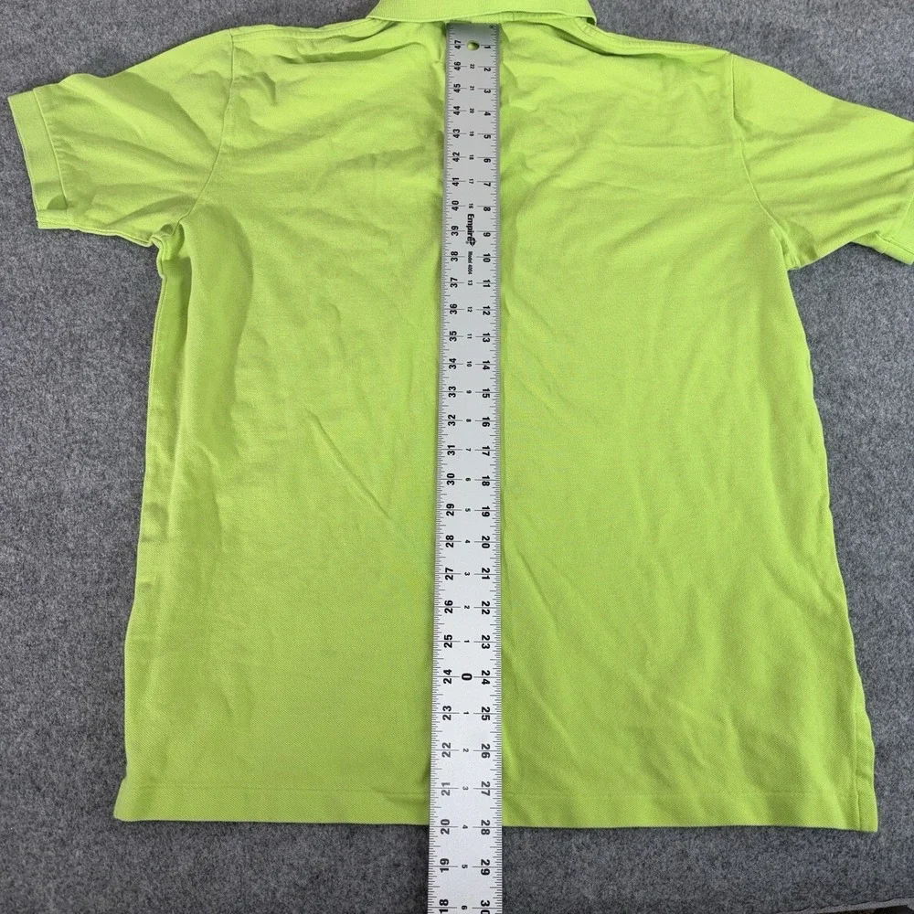 Polo Ralph Lauren Shirt Men's Large Lime Green‎ Short Sleeve Polo Classic Logo